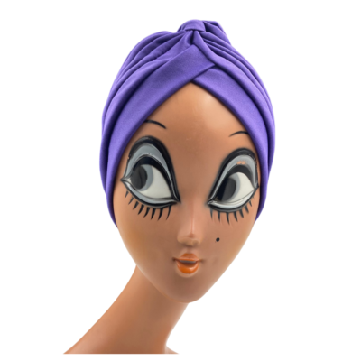 Bonnet de jour violet