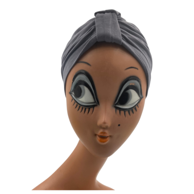 Bonnet de jour gris foncé