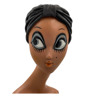 Bonnet de jour gris foncé