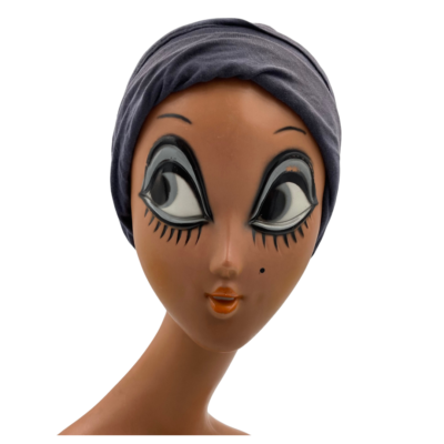 Bonnet de jour gris foncé