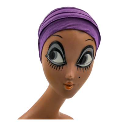 Bonnet de jour violet