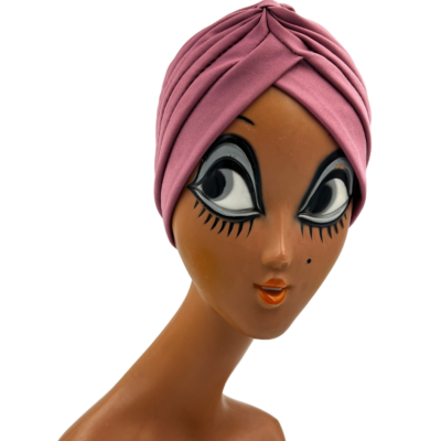 Bonnet de jour rose