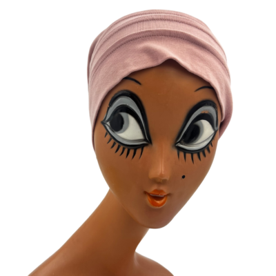 Bonnet de jour rose