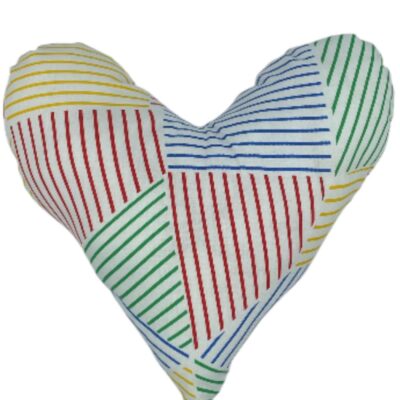 Coussin Lignes Couleurs